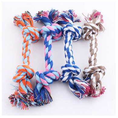 New Design Pets Rope Toys Bite Colorful Squeak Toys Dog Wool Toys Pet Puppy Chew Toys