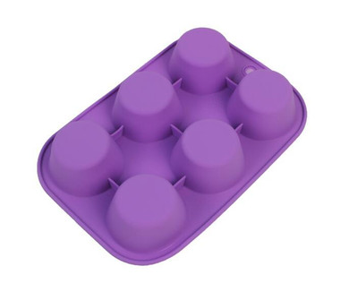 Non-Stick 6 Cups Mousse Silicone Cake Mould Muffin Cup Cupcake Baking Tray Cake Tools