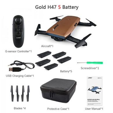 Newest JJRC H47 ELFIE 720P HD FPV Wifi Camera Rc Quadcoper Foldable Arm Selfie Drone Gravity Sensing Control VS Eachine E56 Dron