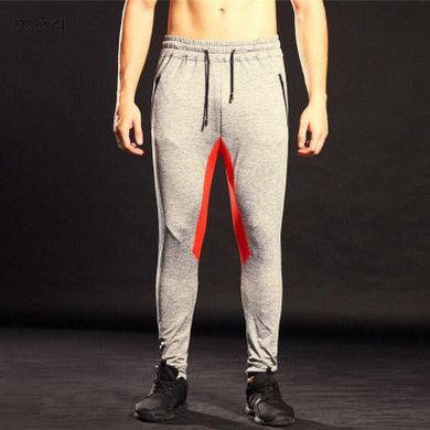 DLIXZI Brand Autumn Men Casual Sporting pants Fashion Pockets Zipper Sweatpants Fitness Joggers Male Classic Trousers Parkour