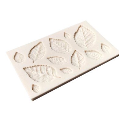 DIY Tree leaf Press Molding Foil Mold Silicone Mold Cake Decor Fondant Cake 3D Leaves Silicone Mould