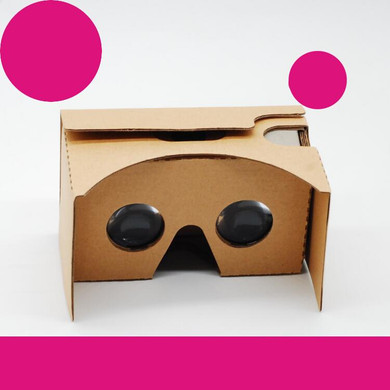 DIY Google Cardboard 3d Glasses Virtual Reality Glasses Vr Box 3d Glass Private Theater For Iphone Android Smart Cellphone