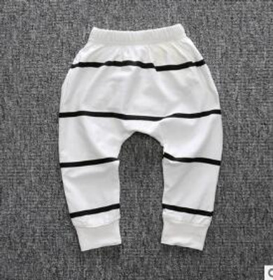 2017 New Cotton Baby Boys Girls Pants Lattice Pants Baby Girls Harem Pants For Baby Casual Trousers Boys Girls Clothes