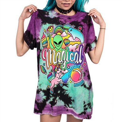 Raisevern New ANTI-SOCIAL 3D Printing T Shirt GOTH GANG Harajuku Punk T-Shirt Summer Style Clothing Tops Plus Size Dropship