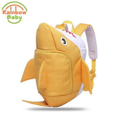 Rainbow Baby 3D Model Shark Kids &amp; Babys Bags Anti Lost School Bags for 2-8 Years Boys and Girls Bagpack Waterproof Backpack