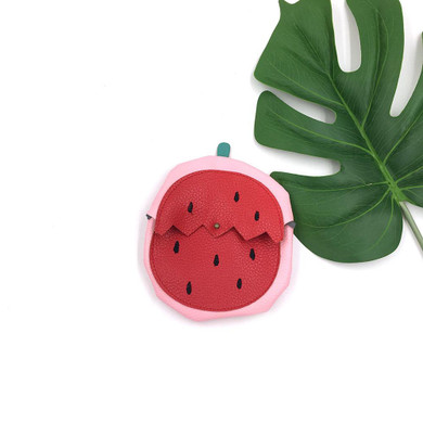 Raged Sheep Baby Girls Fruit Coin Purse Children Watermelon Pineapple Shap PU Message Bag Kids Girls Purse Small Coin Bag