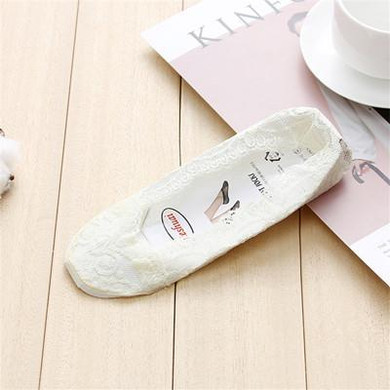 Lace Warm Comfortable Cotton Girl Women's Socks Ankle Low Female Invisible Color Girls Hosier 1 pair socks