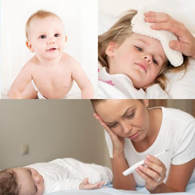 KONGDY Whosale Price 5x12 CM Cooling Gel Patch Bring Fever Down Pain Relief Patch for Baby/Adult Herbal Sent Refreshment