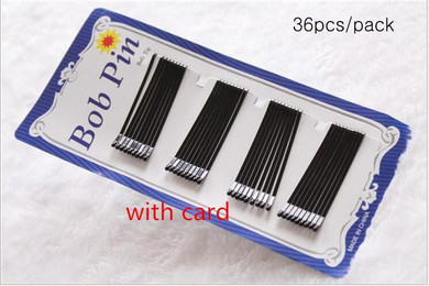 2017 Fashion Black Bobby Pins Women Hair Accessories Bob Pin Girls Hair Clips Barrette Wave Straight BB Hairpins Wedding Jewelry