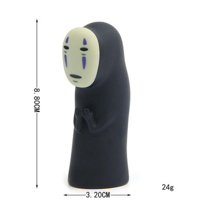 Studio Ghibli Spirited Away No Face Man Vinyl Action Figure Miyazaki Hayao Anime Kaonashi Model 8cm Decoration Doll figurine Toy