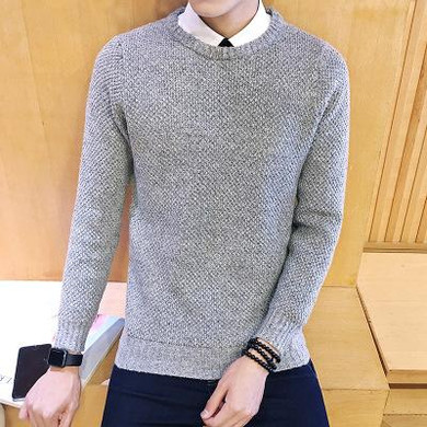 Striped Sweater Men Slim Fit Sweaters Christmas Mens Zipper Pullover 2017 Merino Wool Turtleneck Jerseys For Jumpers Knitted m05