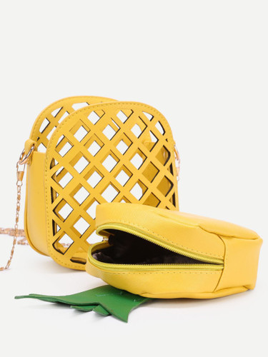 Chicnico Cute Yellow Pineapple Bag