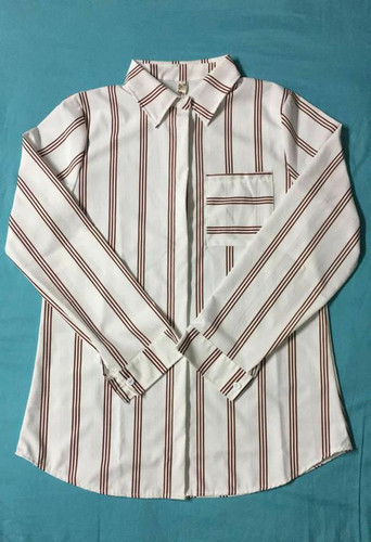 Chicnico Casual Fashion Striped Blouse Top