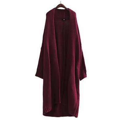 CHICEVER 2017 Batwing Sleeve Long Female Sweater For Women Loose Big Size Knitting Autumn Cardigan Sweaters Clothes Fashion New CHICEVER 2017 Batwing Sleeve Long Female Sweater For Women Loose Big Size Knitting Autumn Cardigan Sweaters Clothes Fashion New