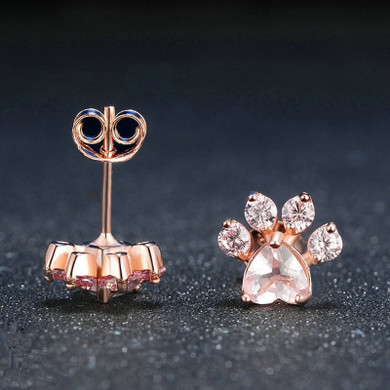 Cute Cat Paw Earrings