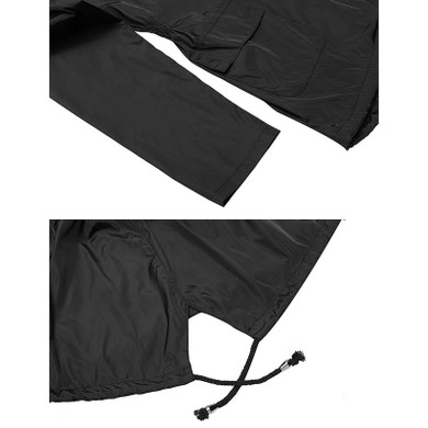 chesmono Spring Autumn Fashion Women Jacket Coat Pocket Zipper Hooded waterproof dot print Outwear Loose coats Plus Size