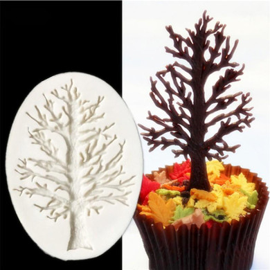 Tree Branches Cake Border Silicone Molds Cupcake Fondant Decorating pastry Tools Candy Chocolate Decor Moulds Kitchen Baking
