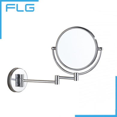 Makeup Mirrors Wall Mounted Extending Folding Single Side Mirror 3x Magnification Chrome Bath mirror Toilet Mirror