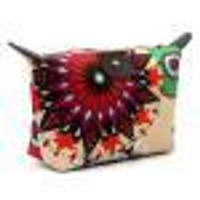 Makeup Bags Cosmetics Women Pouchs For Travel Ladies Cosmetic Bag Flower Pattern Make Up Bags Clutch Handbag Casual Purse