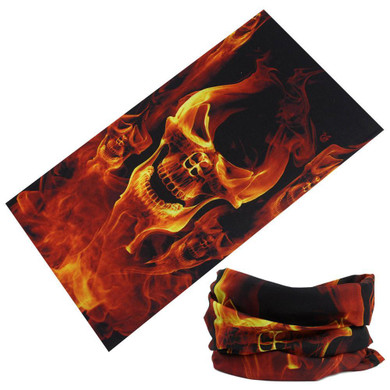 Magic Polyester Bandana Microfiber Headwear Seamless Tubular hijab Neck Tube Sports Scarf Mask Headband Motorcycle kerchief