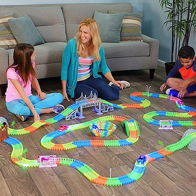 Magic LED Car Racing Set