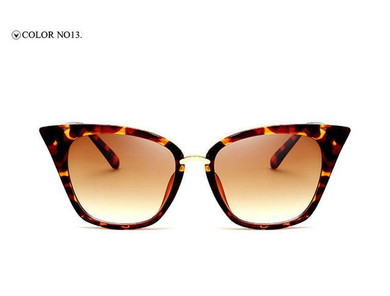 MADELINY New Fashion Cat Eye Sunglasses Women Brand Designer Clear Lens Sun Glasses Women UV400 MA480