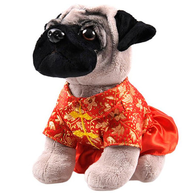 RYRY 22cm Cute plush dog Baby With Cloths Soft Stuffed Plush Toys For Kids Gift Soft Toys 2018 new year gift