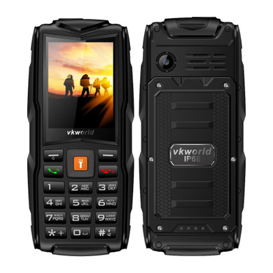 Russian Original V3 Elder Phone IP68 Waterproof Phone 2MP Camera Big Keyboard Loud Speaker 2.4'' 3 Sim Card 3000mAh Big Battery