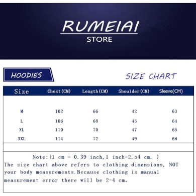 RUMEIAI Winter Autumn 2017 New Designer Hoodies Men Fashion Brand Pullover Sportswear Sweatshirt Men'S Tracksuits Moleton