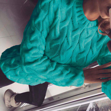 RUGOD Solid Women Sweaters And Pullovers Loose Knitted Pullover Female Tops Spring&amp;Autumn Long Sleeve Jumper Sweater pull femme
