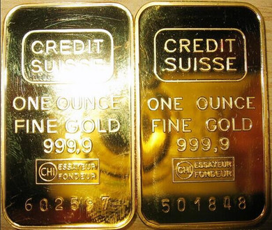 NEW Free shiping 5pcs/lot Gold Plated Layered Bullion Bar Ingot Replica coin+ laser number free 1oz CREDIT SUISSE bar