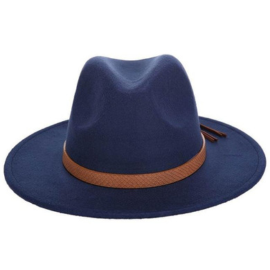 Fedora Hat Classical Wide Brim Style