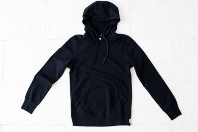 Reigning Champ Pullover Hoodie - Black/Lightweight Terry