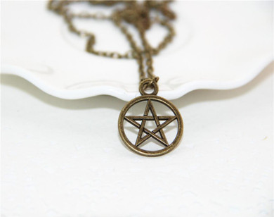 Fashion Jewelry Vintage Charm Supernatural Dean necklace For Men And Women,original factory supply Fashion Jewelry Vintage Charm Supernatural Dean necklace For Men And Women,original factory supply