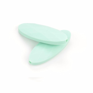 Silicone Beads 50pcs/lot Marquise Loose Silicone Beads For DIY Teether Teething Necklace Silicone Loose Beads For Baby Teether
