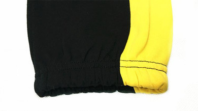 Side Yellow Stripe Men Casual Black Jogger Pants New 2017 Contrast Color Design KPOP Mens Sweatpants Joggers Free Shipping
