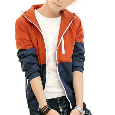 Hot Selling Spring Autumn Men's Women's Summer Casual Jacket Hooded Jacket Fashion Thin Windbreaker Zipper Coats S-XXXL