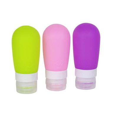 Hot Selling Practical Makeup Refillable Bottles Traveling Packing Silicone Press Bottle for Lotion Shampoo Shower Gel Container