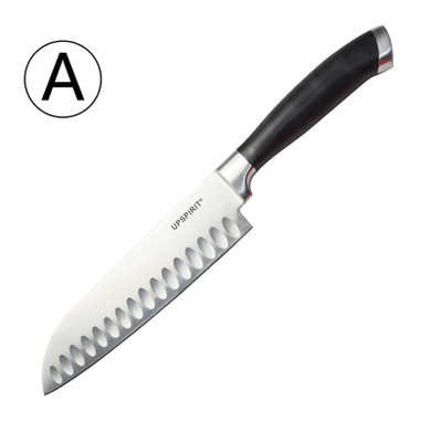 New multifunctional japanese style kitchen knife 7" chef knife stainless steel kitchen knives meat cleaver kitchen accessories