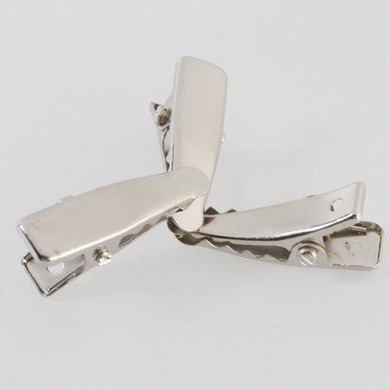 HOT 50pcs Mini Single Prong Alligator Hair Clips w/ Teeth