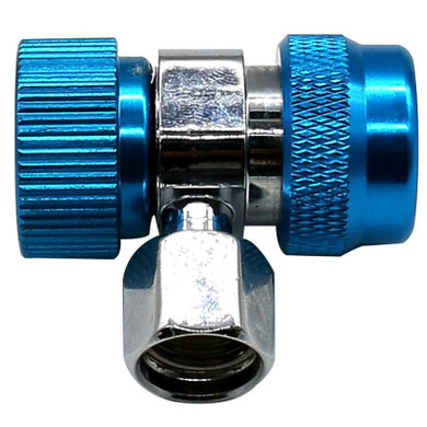 High Quality!!!Auto Freon R134A AC Air Condition Adjustable Quick Coupler Refrigerant High Low Adapter Connector Manifold Gauge