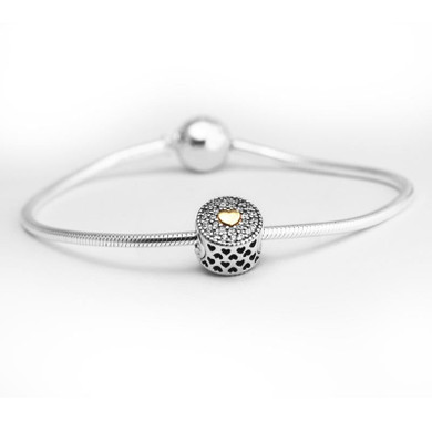 Fit ESSENCE Bracelets DIY Beads for Jewelry Making Sterling-Silver-Jewelry Affection Charms 14K REAL GOLD Silver 925 Berloque