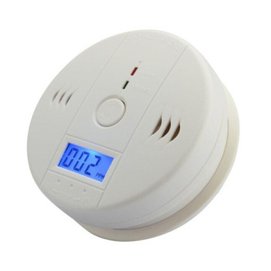 Fire Protection High Sensitive Digital LCD Backlight Carbon Monoxide Detector Tester CO Gas Sensor Alarm Home Security Safety