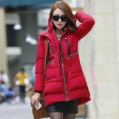 FIONTO Women Hoody Long Style Warm Winter Coat Jacket Women Parka 2017 New Thick Overcoat Slim Parkas Coats Jackets M~XXXL A008 FIONTO Women Hoody Long Style Warm Winter Coat Jacket Women Parka 2017 New Thick Overcoat Slim Parkas Coats Jackets M~XXXL A008
