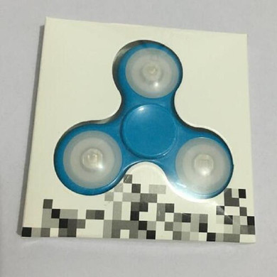 Finger Spinner Fidget Spinner LED Light ABS EDC Stress Wheel Hand Spinner For Kids Autism ADHD Anxiety Stress Relief Focus toys