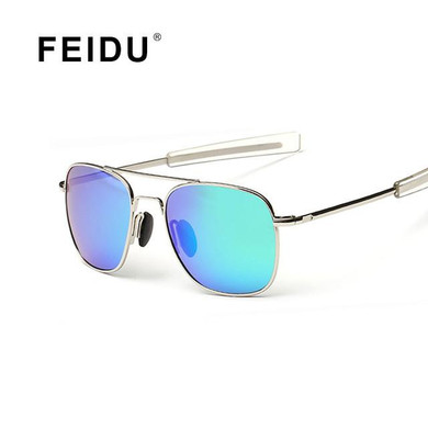 FEIDU 2016 Polarized Pilot Sunglasses Men Alloy Frame Coating Mirrors Driving Sun glasses For Men Classic Gafas Oculos De Sol