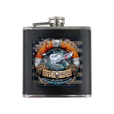 Coast Guard Semper Paratus Imperial IPA 6 oz. Flask with Wrap
