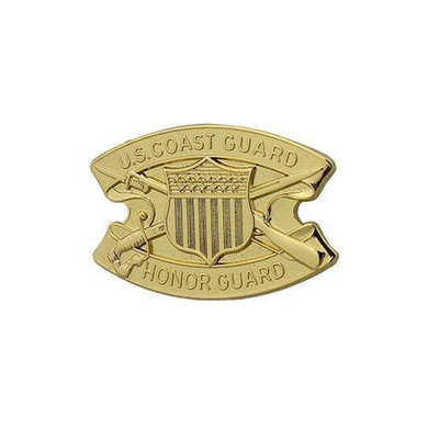 Coast Guard Miniature Honor Guard Badge