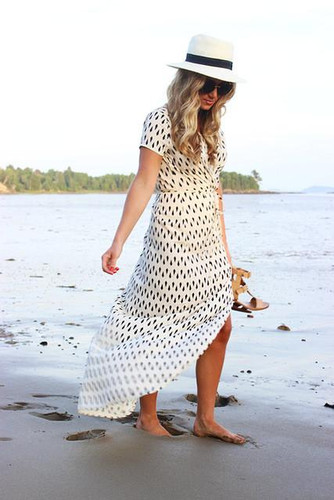Beach dress sexy dresses boho bohemian people dress summer long blackless cotton women party hippie chic vestidos mujer 2016