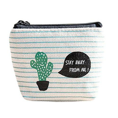 Gallity Women Girls Cute Fashion Change Pouch Key Holder Snacks Coin Purse Wallet Bag (A)